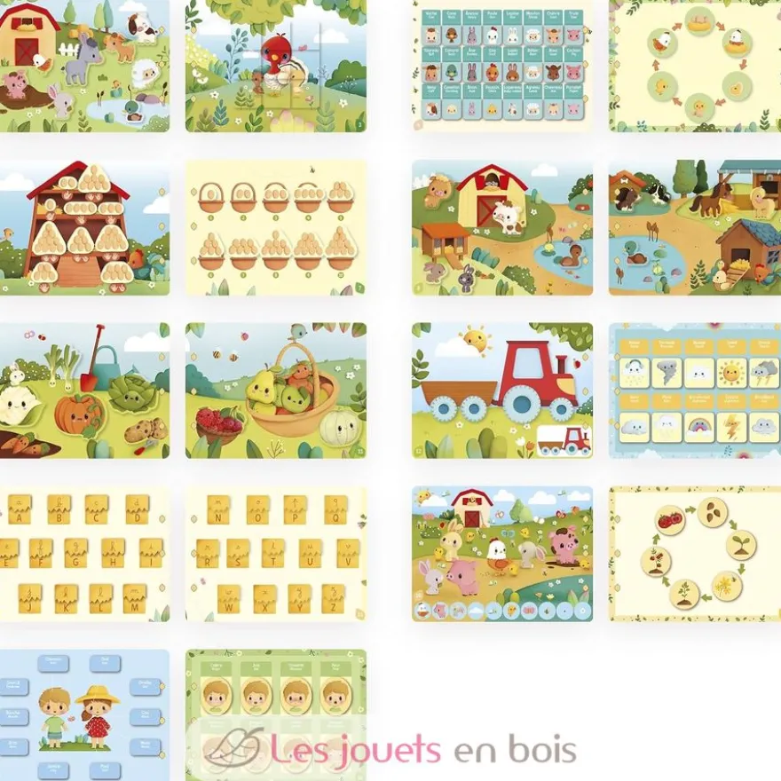 Busy-book La Ferme - Janod
