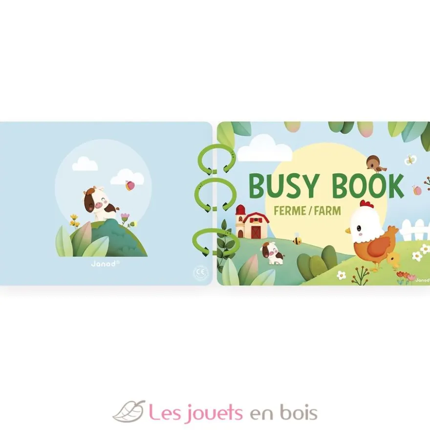 Busy-book La Ferme - Janod