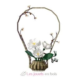 CaDA Bricks - Art floral oriental Hiver 990 pièces - Dès 8 ans