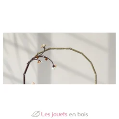 CaDA Bricks - Art floral oriental Hiver 990 pièces - Dès 8 ans
