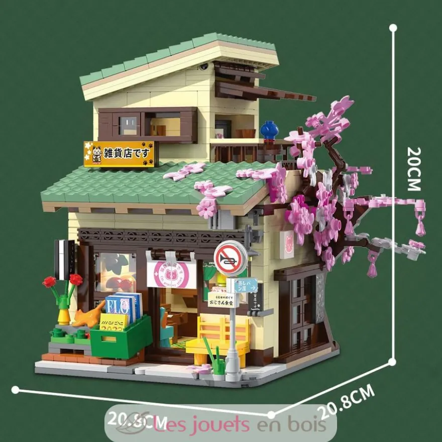 CaDA Bricks - Epicerie japonaise Kitty 921 pièces - Dès 14 ans