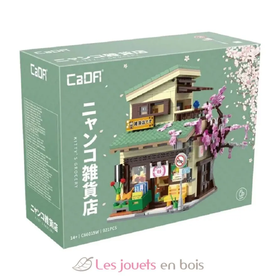 CaDA Bricks - Epicerie japonaise Kitty 921 pièces - Dès 14 ans