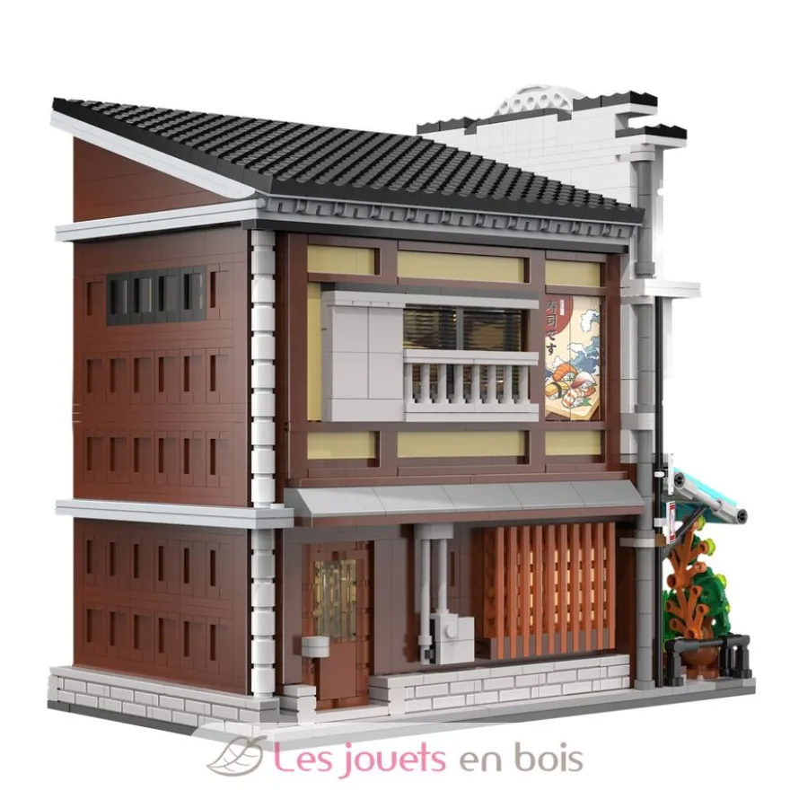 CaDA Bricks - Magasin de Sushi Japonais 1665 pièces - Dès 14 ans