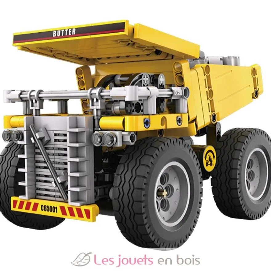 CaDA Construction - Camion benne 372 pièces - Dès 8 ans