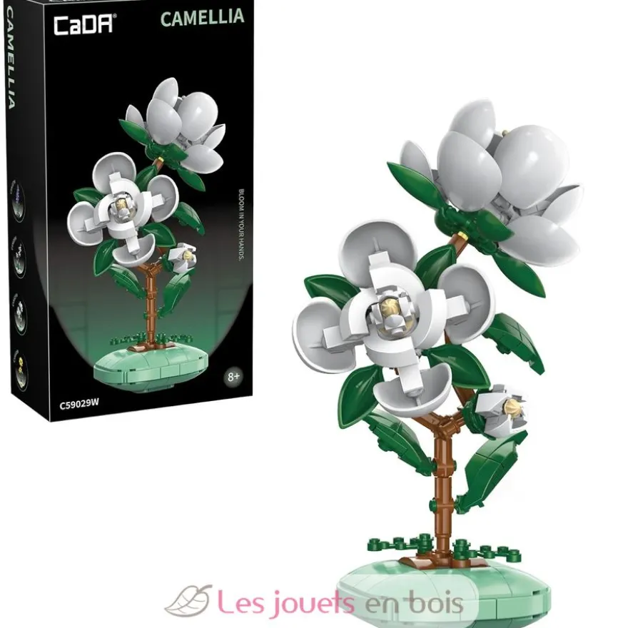 CaDA Creative - Pot de fleurs de camélia 301 pièces - Dès 8 ans