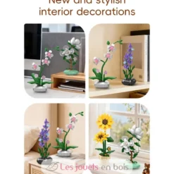 CaDA Creative - Pot de fleurs de tournesol 187 pièces - Dès 8 ans