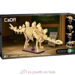 CaDA Creative - Squelette de Stégosaure 297 pièces - Dès 8 ans