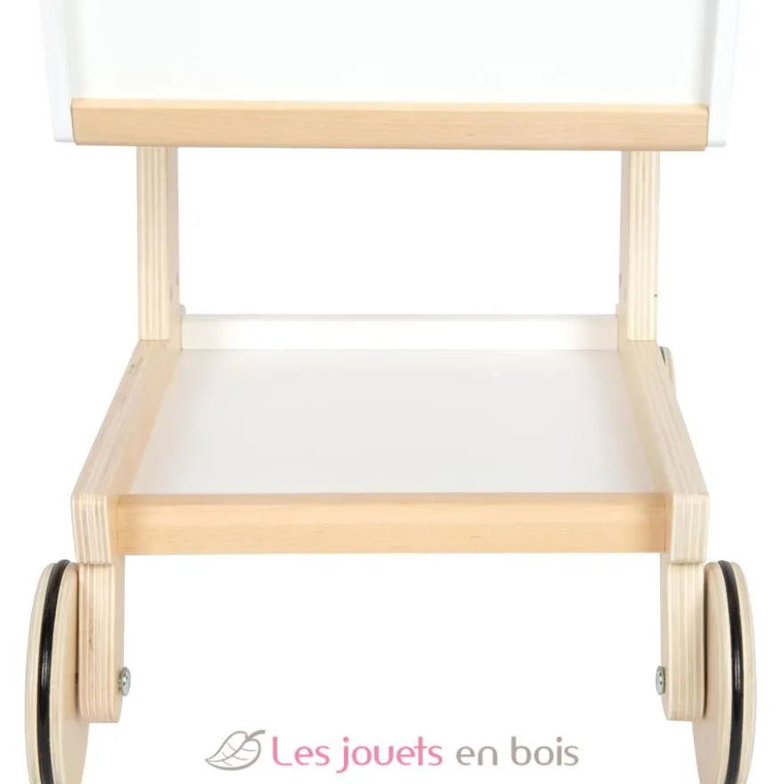 Caddie en bois Fresh blanc - Small foot
