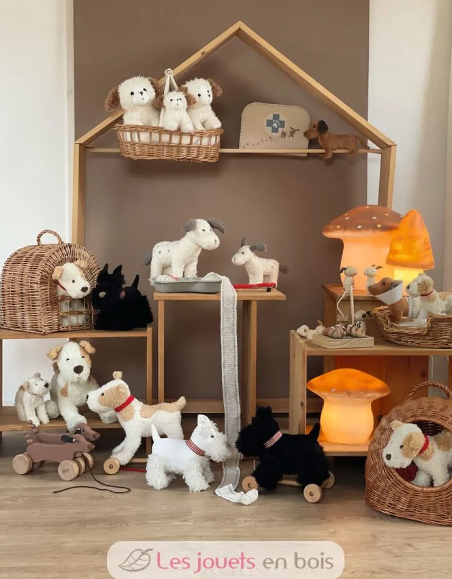Cage pour chien en osier - Egmont Toys