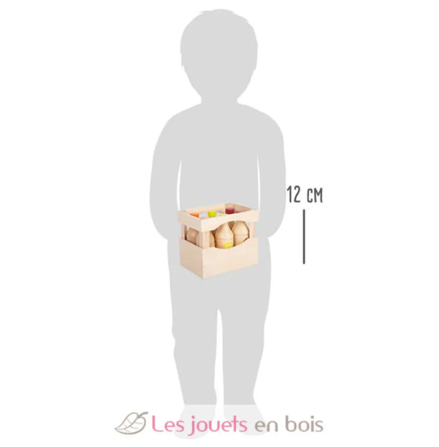 Caisse à bouteilles Fresh multicolore Small Foot Compagny