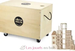 Caisse de 1000 planchettes en bois - Sapin Malin