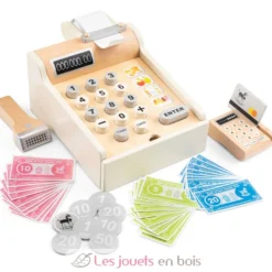 Caisse enregistreuse blanche - New Classic Toys