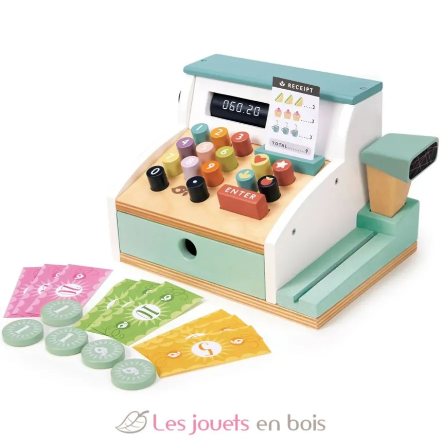 Caisse enregistreuse en bois - Tender Leaf Toys