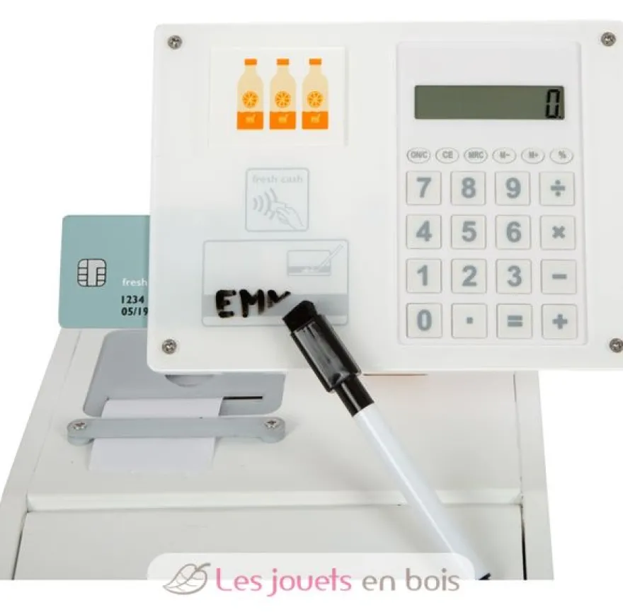 Caisse enregistreuse Fresh blanche Small Foot Compagny