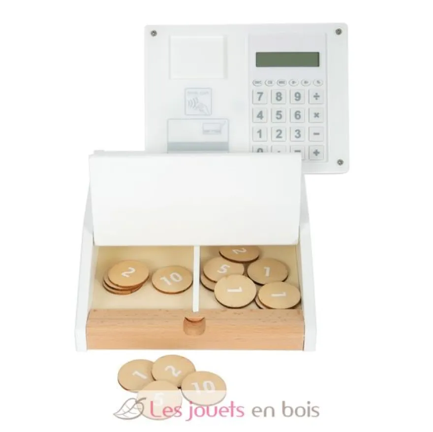 Caisse enregistreuse Fresh blanche Small Foot Compagny