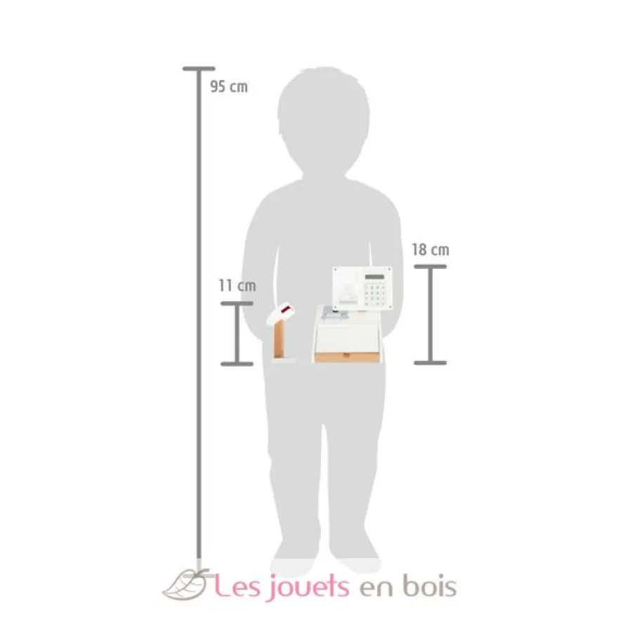 Caisse enregistreuse Fresh blanche Small Foot Compagny