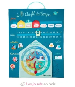 Calendrier Au fil du temps - Lilliputiens