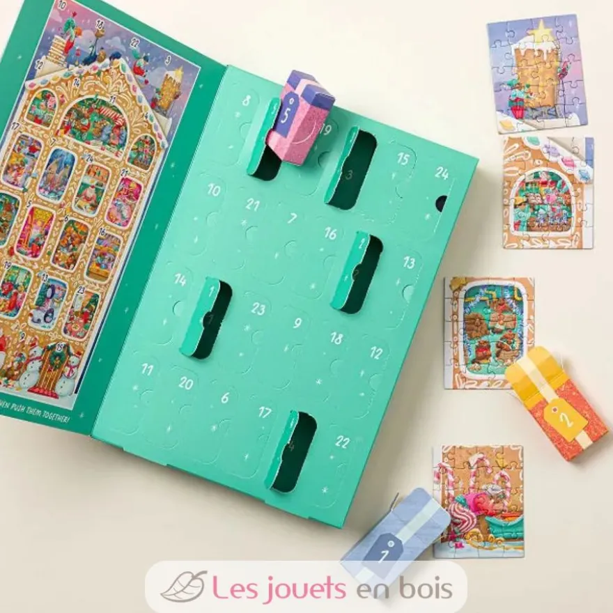 Calendrier de l'Avent L'atelier du Père Noël - Professor Puzzle