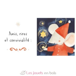 Calendrier de l'Avent 24 petits livres rouge - Sassi Junior