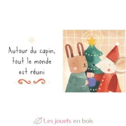 Calendrier de l'Avent 24 petits livres rouge - Sassi Junior
