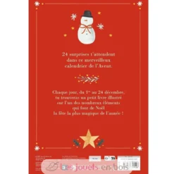 Calendrier de l'Avent 24 petits livres rouge - Sassi Junior