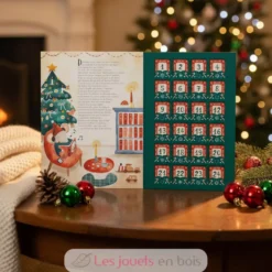 Calendrier de l'Avent 24 petits livres rouge - Sassi Junior