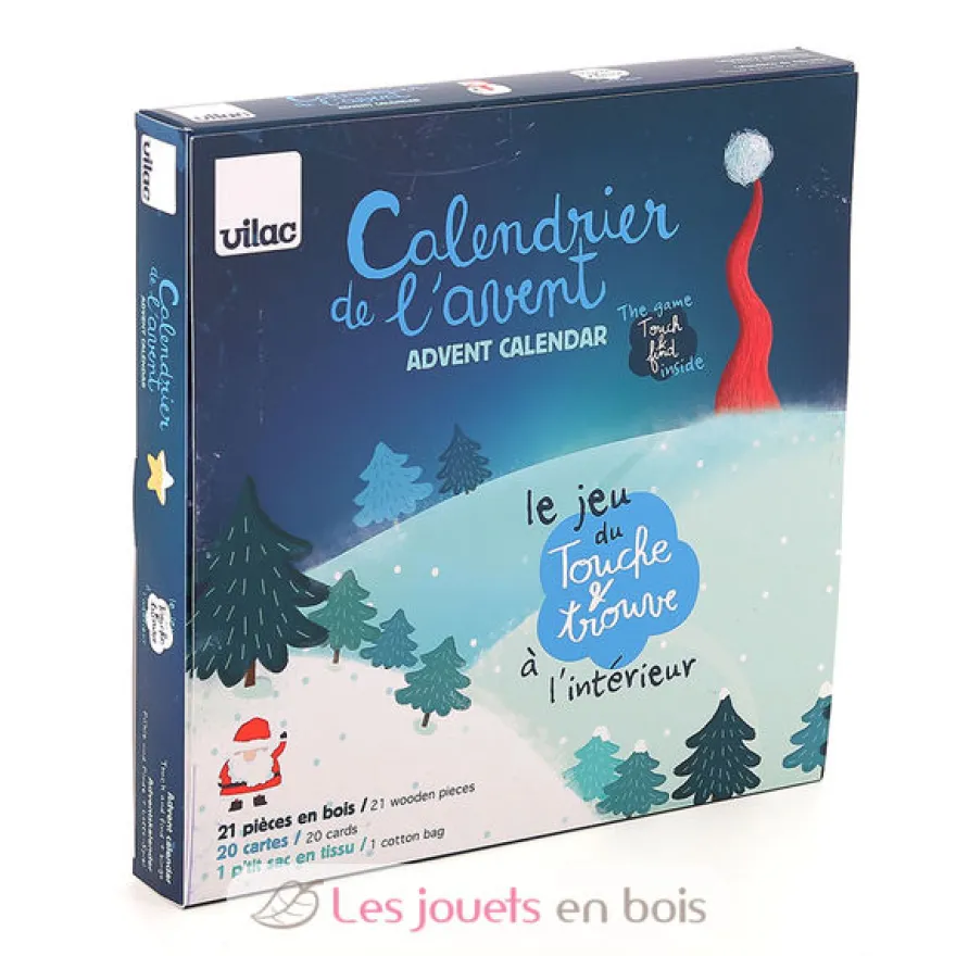 Calendrier de l'Avent Touche et Trouve - Vilac