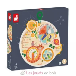 Calendrier La Roue du Temps en bois - Janod