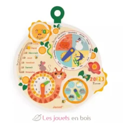 Calendrier La Roue du Temps en bois - Janod