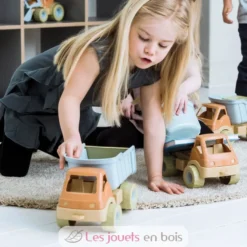 Camion benne en bioplastique - sans emballage - Dantoy