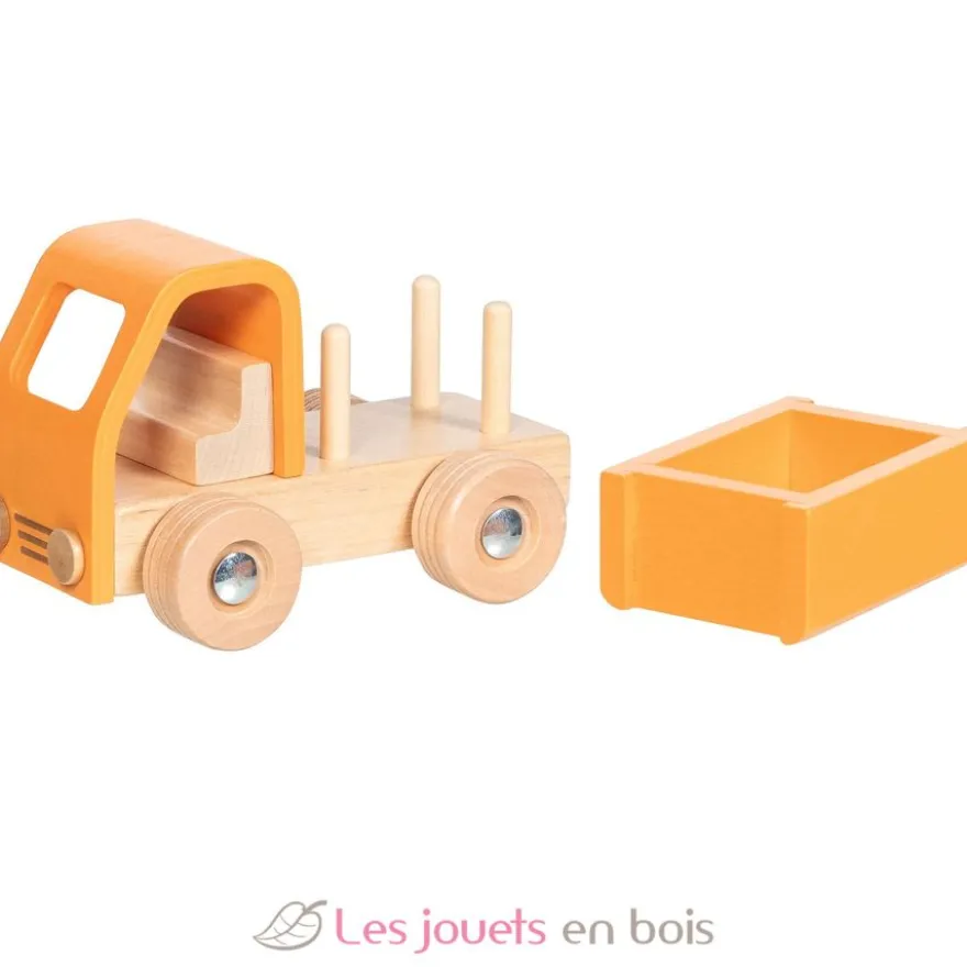 Camion benne orange - Dès 2 ans - Goki