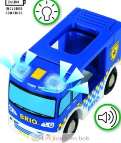 Camion de police - Son et Lumière - Brio