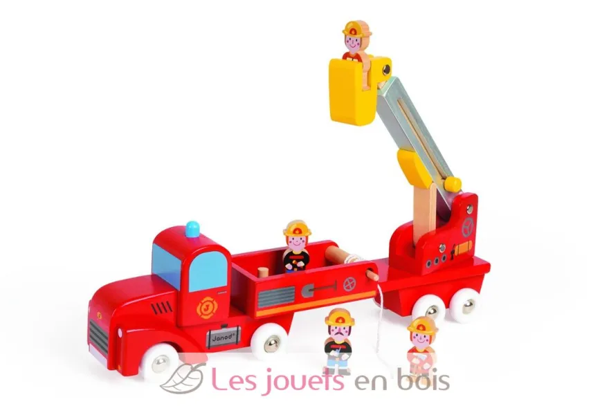 Camion de pompiers géant - Janod