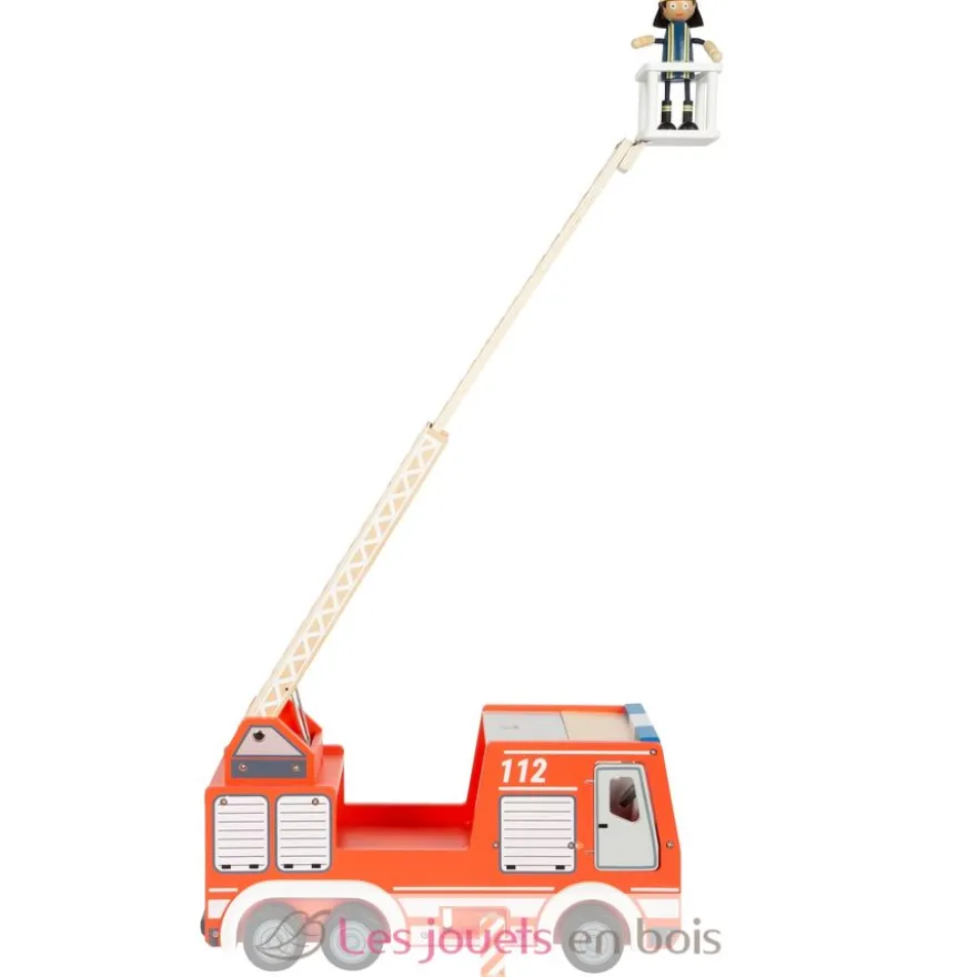 Camion de pompiers rouge - Small Foot company