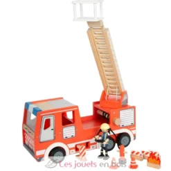 Camion de pompiers rouge - Small Foot company