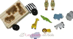 Camion de sauvetage d'animaux safari - Melissa & Doug