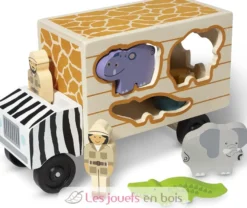 Camion de sauvetage d'animaux safari - Melissa & Doug