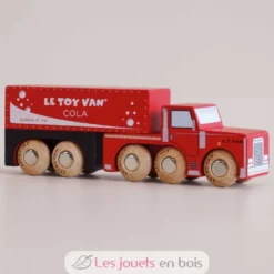 Camion en bois Toby No 33 rouge - Le Toy Van
