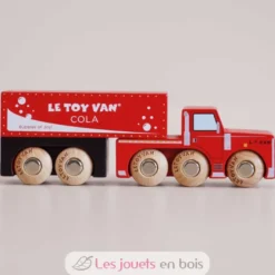 Camion en bois Toby No 33 rouge - Le Toy Van