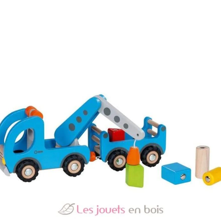Camion grue avec remorque - Goki