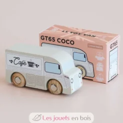 Camionnette en bois Coco No 11 grise - Le Toy Van