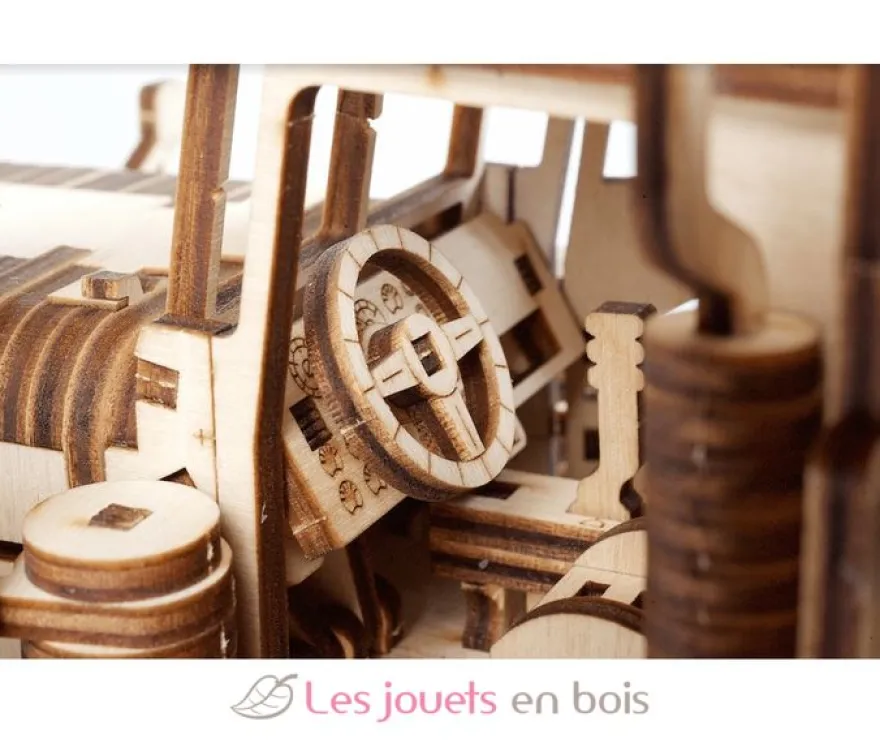 Camion poids-lourd - Puzzle 3D mécanique en bois - Ugears