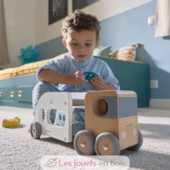 Camion porte-auto avec 3 véhicules - Janod