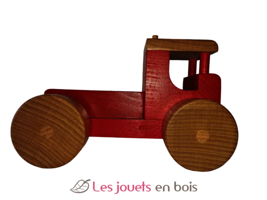 Camion tracteur avec benne coquine bois massif Coquine