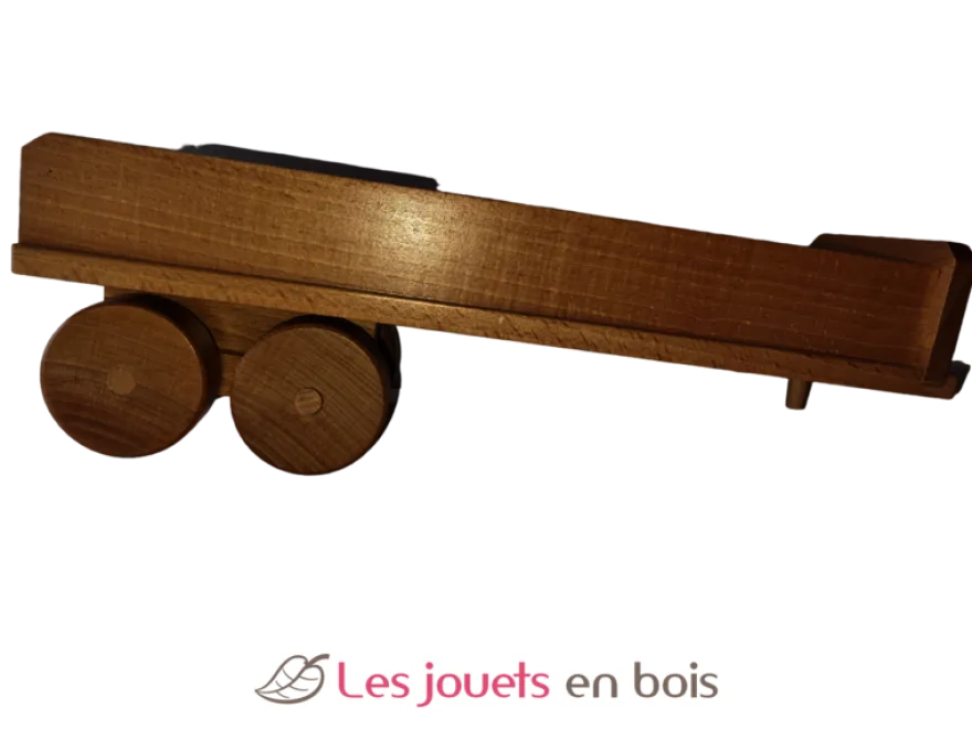 Camion tracteur avec benne coquine bois massif Coquine