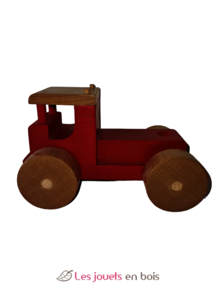 Camion tracteur avec benne coquine bois massif Coquine