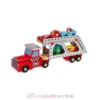 Camion transporteur 4 voitures Story - Janod