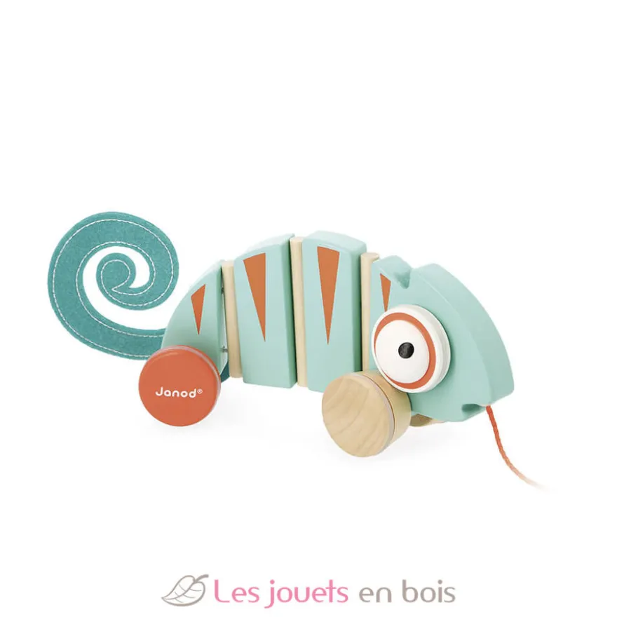 Caméléon à tirer Tropik - Janod