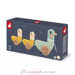 Canards en bois à tirer Sweet Cocoon - Janod