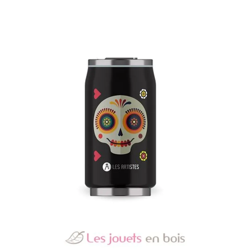 Canette isotherme Sugar Skull 280 ml - Les Artistes Paris